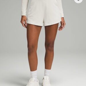 Lululemon Athletica High Waist White Shorts